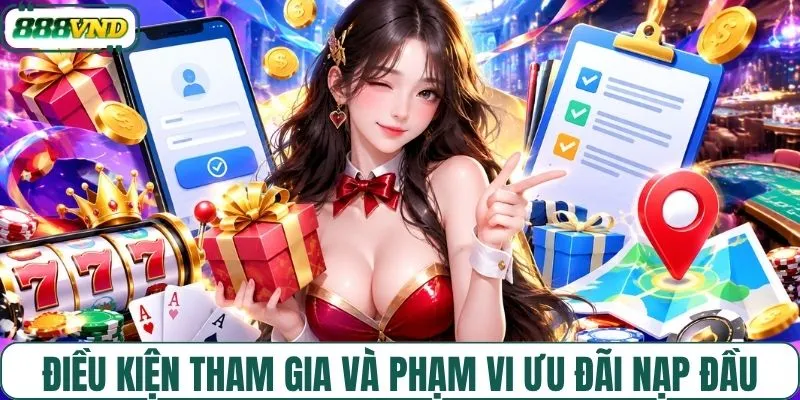 Điều kiện tham gia và phạm vi áp dụng ưu đãi nạp đầu